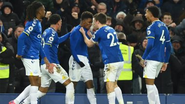 Everton 2-1 Arsenal, Premier League 2021-22: Demarai Gray Scores Injury-Time Stunner To Complete Comeback Win (Watch Goal Video Highlights)