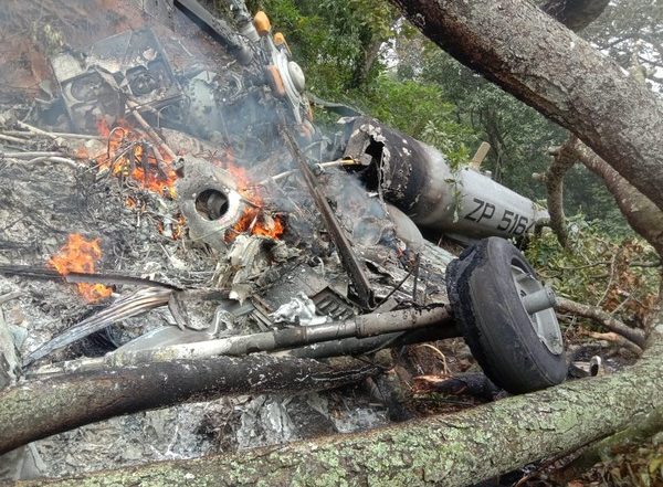 Indian Air Force MI-17V5 Helicopter Crash: Three Rescued, Four Bodies Recovered From Crash Site in Tamil Nadu