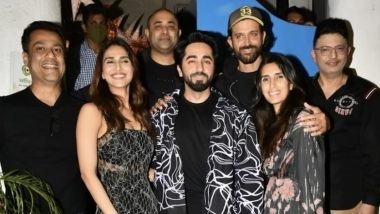Hrithik Roshan Joins Chandigarh Kare Aashiqui Team to Celebrate the Movie’s Success at an Intimate Dinner Party