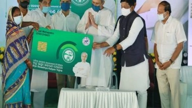 India News | Odisha CM Launches Distribution of BSKY Smart Health Card in Cuttack, Khordha Districts