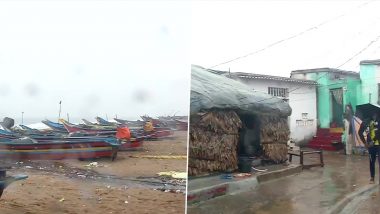 Cyclone Jawad: Puri Witnesses Rainfall and High-Speed Winds, Fishermen Warned to Not Venture Into Sea