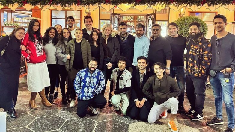 Arjun Mathur Poses With Made In Heaven Season 2 Team As They Wrap Up The France Schedule (View Pic)