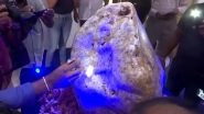 World&rsquo;s Biggest Blue Sapphire &lsquo;Queen of Asia&rsquo;, Weighing Around 310 kg, Unveiled in Sri Lanka