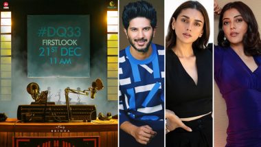 #DQ33: First Look From Dulquer Salmaan, Kajal Aggarwal, Aditi Rao Hydari Starrer To Be Out On December 21!