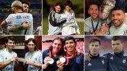 Lionel Messi Pays Emotional Tribute to Sergio Aguero After Argentine Striker&rsquo;s Retirement From Football (Check Post)