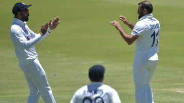 IND vs SA 1st Test 2021 Day 3 Stat Highlights: Mohammad Shami Shines in Dominant Performance