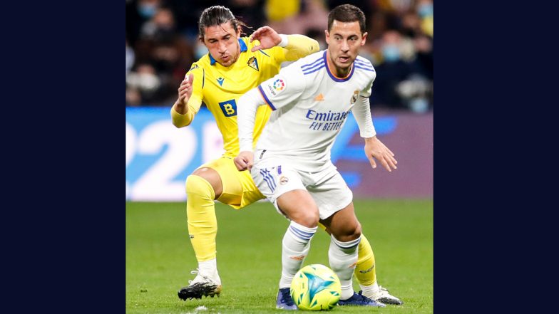 Real Madrid 0-0 Cadiz, La Liga 2021-22: Los Blancos Held to a Goalless Draw (Watch Video Highlights)