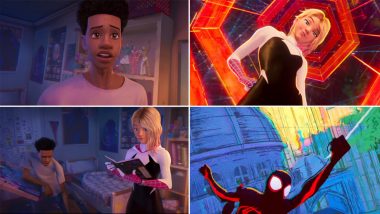 Spider-Man Across the Spider-Verse Part I: First Look of Miles Morales Fighting a Battle Looks Mind-Blowing; Film to Release on October 7, 2022 (Watch Video)