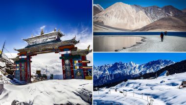 Winter 2021 Snowfall Destinations In India: From Gulmarg to Tawang, 5 Places to Experience the Magical Snowfall!