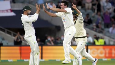 AUS vs ENG Ashes 2nd Test 2021 Day 5 Stat Highlights: Jhye Richardson Stars With Maiden Five-Wicket Haul As Hosts Secure 2–0 Series Lead With 275-Run Win