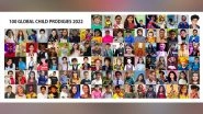 Business News | Global Child Prodigy Awards Announces Top 100 Child Prodigies for 2022