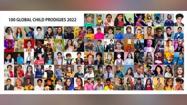Business News | Global Child Prodigy Awards Announces Top 100 Child Prodigies for 2022