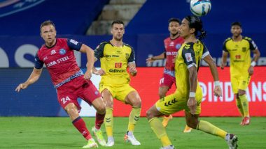 Jamshedpur FC 1-1 Hyderabad FC, ISL 2021-22: Greg Stewart, Bartholomew Ogbeche Score As Teams Share Points in Bambolim