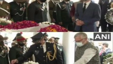 World News | Envoys, Military Attaches of Several Countries Pay Tribute to CDS Rawat, Wife