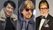 Jackie Chan, Shah Rukh Khan, Amitabh Bachchan Named in the List of World&rsquo;s Most Admired Men 2021