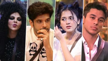 Bigg Boss 15: Pratik Sehajpal Calls Rakhi Sawant ‘Biased’; Tejasswi Prakash and Karan Kundrra Again Get Into Blame Game in the Weekend Ka Vaar Episode