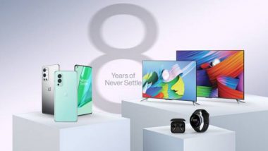 OnePlus 8th Anniversary Sale: Discounts on Smartphones Smart TVs & Wearables