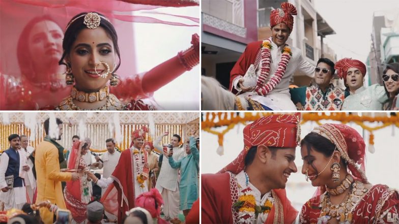 Ghum Hai Kisikey Pyaar Meiin’s Neil Bhatt and Aishwarya Sharma Look Like a Match Made in Heaven at Their Wedding (View Pic and Video)