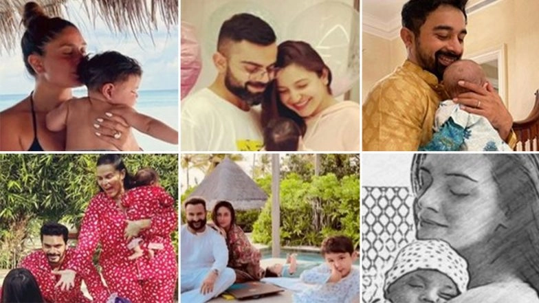 Year Ender 2021: From Kareena Kapoor Khan – Saif Ali Khan, Anushka Sharma – Virat Kohli to Dia Mirza – Vaibhav Rekhi; Here’s a Look at the Celebrities Who Embraced Parenthood This Year