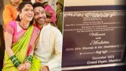 Ankita Lokhande and Vicky Jain&rsquo;s Royal Blue Wedding Card Looks Extravagant; Check Out Its First Glimpse!