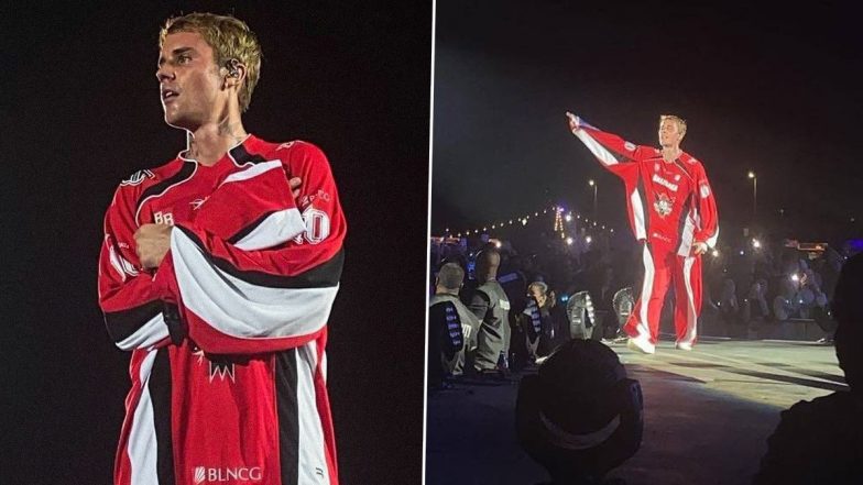 Justin Bieber Performs At The Jeddah Corniche Circuit In Saudi Arabia Amid Backlash