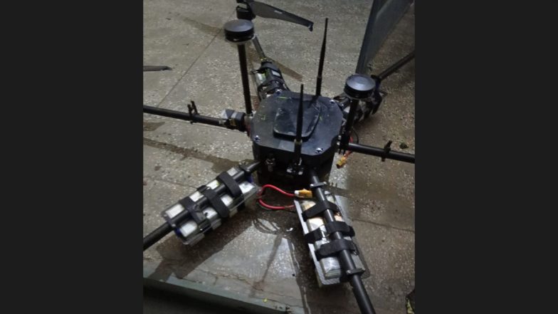 Punjab: Hexacopter Caught by BSF in Ferozpur Border Area (View Pic)