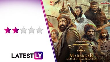 Marakkar Movie Review: Mohanlal’s Grand Epic Sees Its Visual Splendour Shipwrecked by Its Clumsy Storytelling (LatestLY Exclusive)