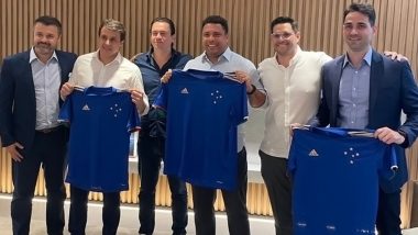 Ronaldo Nazario, Former Brazil Striker, Purchases Majority Stake in Cruzeiro, a Club That Launched His Professional Career