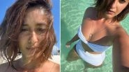 Ileana D&rsquo;Cruz Looks Tempting Hot in Bikini As She Enjoys Some Me Time in Maldives (View Pics and Video)