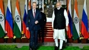 World News | India, Russia Reaffirm Commitment to Increase Sourcing of Russian Crude Oil Through Preferential Pricing