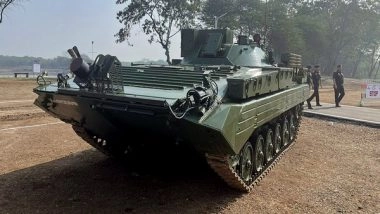 India News | Army Chief Inducts First Indigenously Developed Armoured Engineer Reconnaissance Vehicle