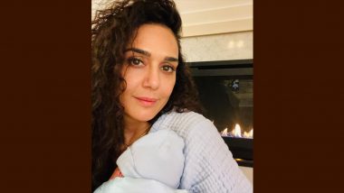 Preity Zinta Shares Picture Of One Of Her Twins For The First Time And It’s Adorable