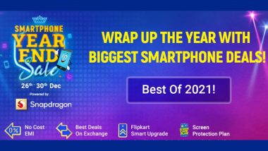 Flipkart Smartphone Year End Sale: Apple iPhone 12 Mini Now Available at Rs 41,199; Check More Offers Here