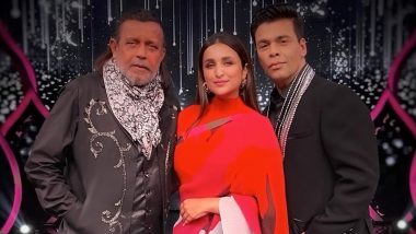 Hunarbaaz: Parineeti Chopra Poses Alongside Karan Johar and Mithun Chakraborty, Pens a Heartfelt Note About Her TV Debut