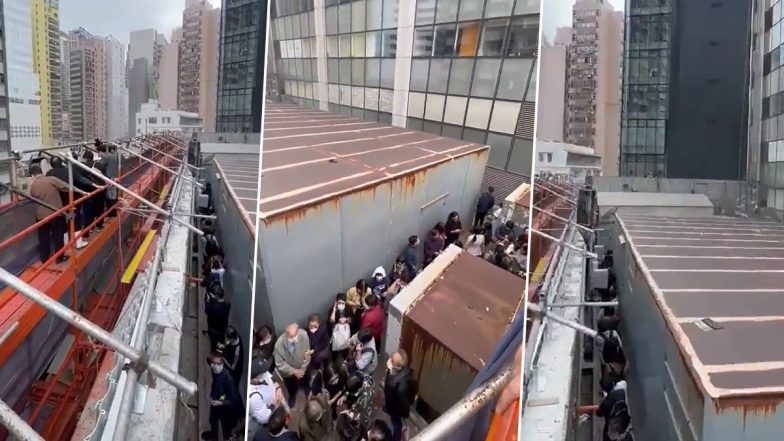 Hong Kong World Trade Centre Fire: About 150 People Trapped on Roof of The Building, 13 Injured