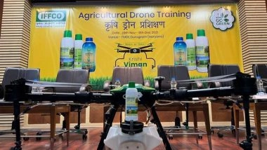 India News | IFFCO Trains First Batch of 36 'Green Pilots' for Nano Urea to Boost Use of Drone Technology in Agriculture