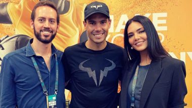 Esha Gupta Shares Her Fan Moment as She Poses With Tennis Legend Rafael Nadal! (View Pic)