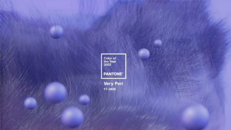 Pantone Announces 'Veri Peri' as the Colour of the Year 2022