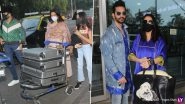 Vicky Kaushal And Katrina Kaif Wedding: Kabir Khan, Mini Mathur, Neha Dhupia, Angad Bedi Spotted At Mumbai Airport; B-Town Celebs Jet Off To Jaipur (View Pics)