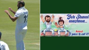 Amul Releases New Topical To Celebrate Mohammed Shami's 200 Test Wickets (See Post)