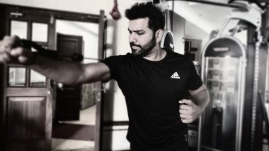 Rohit Sharma Hits the Gym, Shares Training Picture on Instagram (Check Post)