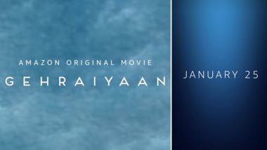 Gehraiyaan: Deepika Padukone, Siddhant Chaturvedi, Ananya Panday’s Film to Release on Amazon Prime on January 25, 2022