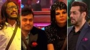 Bigg Boss 15: Salman Khan Schools Rakhi Sawant&rsquo;s Husband Ritesh and Abhijit Bichukale for Their Behaviour Inside the House