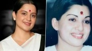 Kangana Ranaut Remembers J Jayalalithaa on Her 5th Death Anniversary, Calls Her the &lsquo;Iron Lady&rsquo; (View Pics)