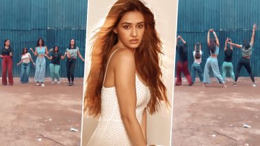 Disha Patani Has Fun With Her Girls on Set, Shakes Her Booty on a Viral Tik Tok Song (Watch Video)