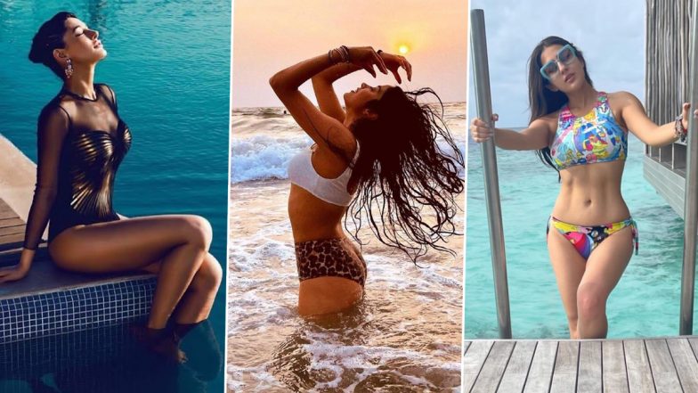 verhaal merk op ruw Sexy Bikini Trends For New Year 2022: Take Some Inspiration From Bollywood  Actresses for Fun Beach Vacays! (View Pics) | 👗 LatestLY