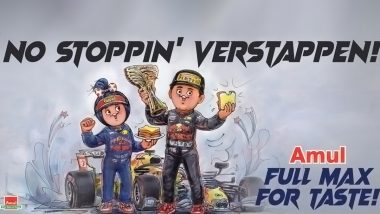 Amul Celebrates Max Verstappen’s F1 World Championship 2021 Win With Interesting Topical (Check Post)