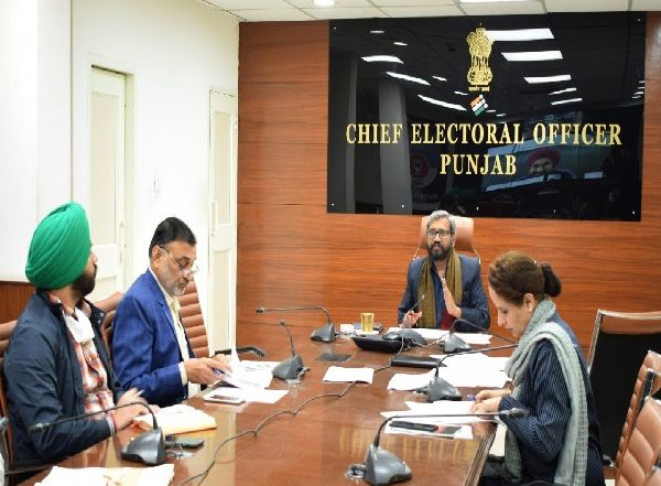 India News | Punjab Assembly Polls 2022: Chief Electoral Officer Holds Review Meeting