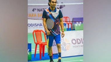 Sports News | National Para-Badminton C'ship: Haryana's Nitesh Kumar Beats Tokyo Champion Pramod Bhagat in Semis