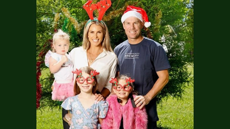 Merry Christmas Wishes: David Warner Shares Adorable Family Photo To Wish Fans Happy Christmas 2021 (Check Post)